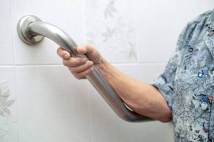 Decatur Bathtub Remodel shower grab bars 300x200